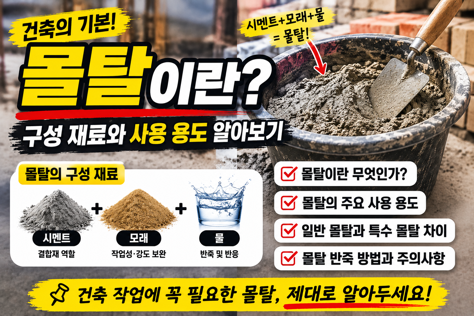 시멘트 몰탈 썸네일